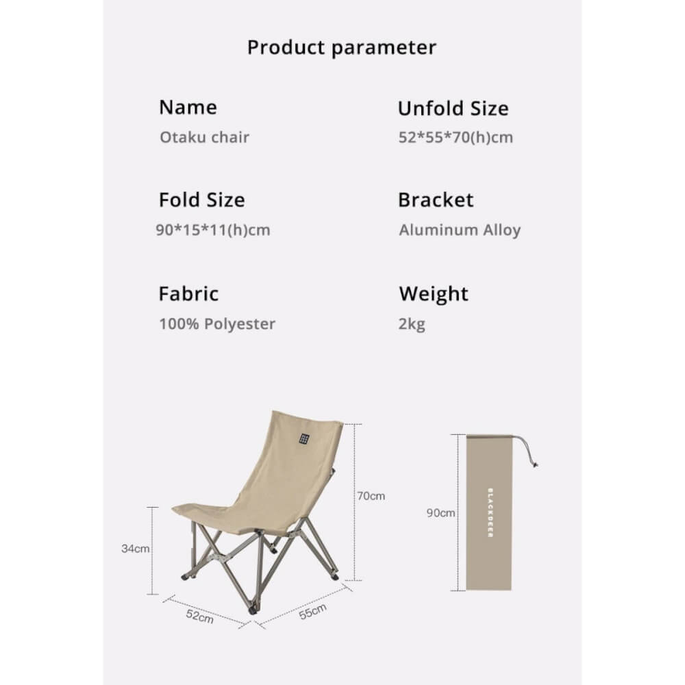 เก้าอี้ Blackdeer รุ่น Otaku Chair สีดำ_2